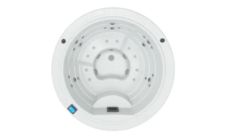 Vgradni masažni bazen Round 2 , masažna kad za 5 oseb - Aquavia Spa