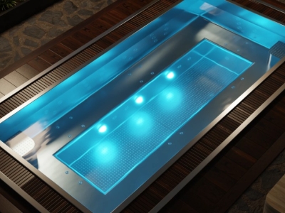 Nueva gama de jacuzzis de acero inoxidable