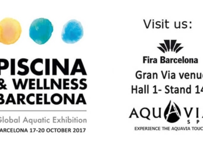Aquavia Spa en Piscina &amp; Wellness Barcelona 2017